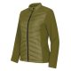 Malfini Premium Cross - Karcsúsított, steppelt és softshell anyag kombinációjából készült hibrid női kabát - Avokádózöld - 2XL