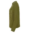 Malfini Premium Cross - Karcsúsított, steppelt és softshell anyag kombinációjából készült hibrid női kabát - Avokádózöld - 2XL