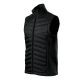 Malfini Premium Cross - Steppelt és softshell anyag kombinációjából készült hibrid férfi mellény - Fekete - M