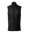 Malfini Premium Cross - Steppelt és softshell anyag kombinációjából készült hibrid férfi mellény - Fekete - 3XL