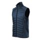 Malfini Premium Cross - Steppelt és softshell anyag kombinációjából készült hibrid férfi mellény - Tengerészkék - M