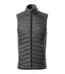 Malfini Premium Cross - Steppelt és softshell anyag kombinációjából készült hibrid férfi mellény - Világos anthracit - S