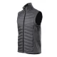 Malfini Premium Cross - Steppelt és softshell anyag kombinációjából készült hibrid férfi mellény - Világos anthracit - M