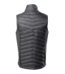 Malfini Premium Cross - Steppelt és softshell anyag kombinációjából készült hibrid férfi mellény - Világos anthracit - XL