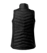 Malfini Premium Cross - Karcsúsított, steppelt és softshell anyag kombinációjából készült hibrid női mellény - Fekete - 2XL