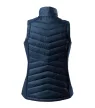 Malfini Premium Cross - Karcsúsított, steppelt és softshell anyag kombinációjából készült hibrid női mellény - Tengerészkék - XS