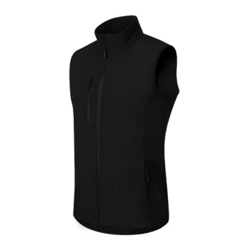   Malfini Trail - 2-régetű softshell férfi mellény - Fekete - 4XL