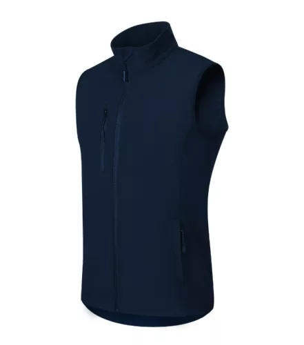 Malfini Trail - 2-régetű softshell férfi mellény - Tengerészkék - 4XL