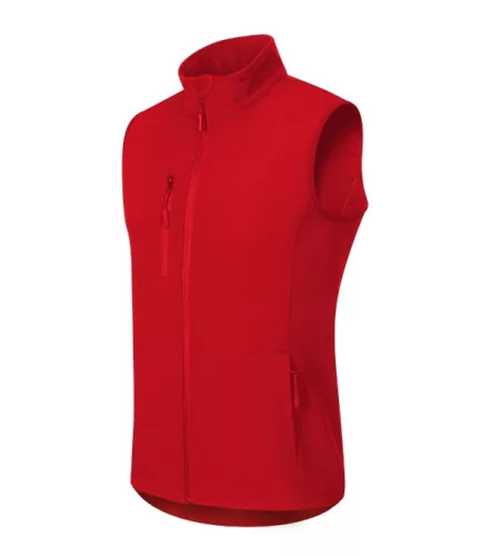 Malfini Trail - 2-régetű softshell férfi mellény - Piros - M