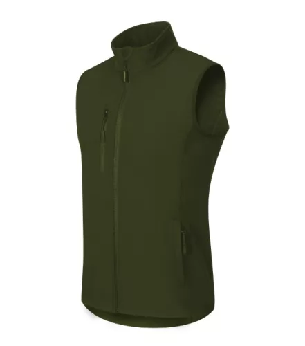 Malfini Trail - 2-régetű softshell férfi mellény - Military - M
