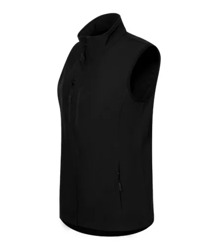 Malfini Trail - 2-régetű softshell női mellény - Fekete - 3XL