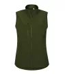 Malfini Trail - 2-régetű softshell női mellény - Military - 2XL