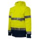 Rimeck HV Guard 4 in 1 - 4 az 1-ben multifunkcionális jólláthatósági unisex kabát - Fluoreszkáló sárga - M