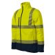 Rimeck HV Drop - Vízálló, lélegző, fluoreszkáló anyagú softshell unisex kabát - Fluoreszkáló sárga - M