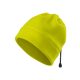 HV Practic - 2 az 1-ben unisex polár sapka és nyakmelegítő - Fluoreszkáló sárga - uni