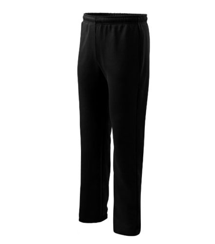 Malfini Comfort - Nyitott szárú, zsebes gyerek nadrág - Fekete - 146 cm/10 éves