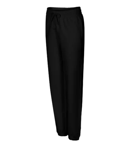 Malfini Meadow - Bolyhos belsős, zsebes unisex nadrág - Fekete - XS