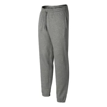   Malfini Meadow - Bolyhos belsős, zsebes unisex nadrág - Sötétszürke melírozott - 3XL