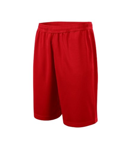 Malfini Miles - 100 % micropolyészter, oldalsó zsebes férfi rövidnadrág - Piros - 2XL