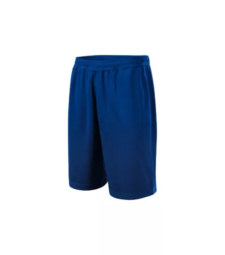 Malfini Miles - 100 % micropolyészter, oldalsó zsebes gyerek rövidnadrág - Királykék - 146 cm/10 éves