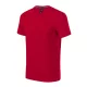 Malfini Prémium Action V-neck - Sztreccs anyagú, V nyakú férfi póló - F1 piros - XL