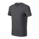 Malfini Prémium Action V-neck - Sztreccs anyagú, V nyakú férfi póló - Világos anthracit - L