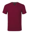 Malfini Prémium Action V-neck - Sztreccs anyagú, V nyakú férfi póló - Garnet - 2XL