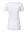 Malfini Prémium Action V-neck - Sztreccs anyagú, V nyakú női póló - Fehér - S