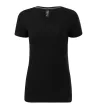 Malfini Prémium Action V-neck - Sztreccs anyagú, V nyakú női póló - Fekete - S