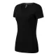 Malfini Prémium Action V-neck - Sztreccs anyagú, V nyakú női póló - Fekete - L