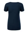 Malfini Prémium Action V-neck - Sztreccs anyagú, V nyakú női póló - Tengerészkék - XL