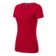 Malfini Prémium Action V-neck - Sztreccs anyagú, V nyakú női póló - F1 piros - L