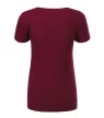 Malfini Prémium Action V-neck - Sztreccs anyagú, V nyakú női póló - Garnet - M
