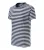 Malfini Sailor - Tengerészcsíkos unisex póló - Tengerészkék/Fehér - S