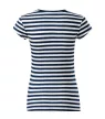 Malfini Sailor - Tengerészcsíkos női póló - Tengerészkék/Fehér - XL