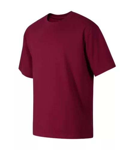 Malfini Stage - Túlméretezett szabású unisex póló - Garnet - M