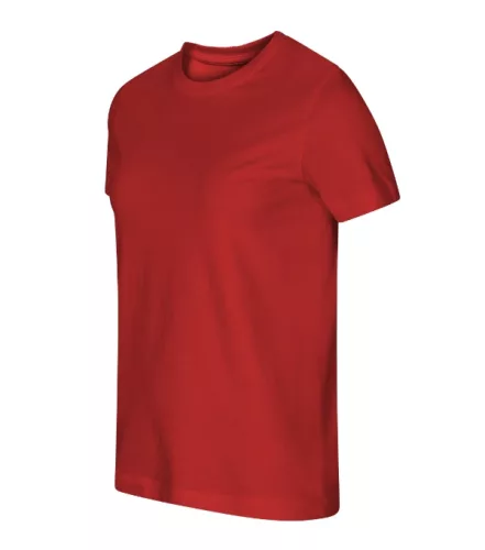 Malfini Edge - 100 % pamut, enzimes kezeléses, címkementes, laza szabású női póló - Piros - XL