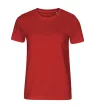Malfini Edge - 100 % pamut, enzimes kezeléses, címkementes, laza szabású női póló - Piros - 2XL