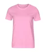 Malfini Edge - 100 % pamut, enzimes kezeléses, címkementes, laza szabású női póló - Rózsaszín - 2XL