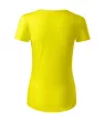 Malfini Epic - 100 % organikus pamut, címkementes női póló - Citrom - 2XL
