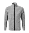 Malfini Factor - 100 % újrahasznosított poliészter férfi micropolár - Ezüst melírozott - 2XL