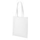 Malfini Shopper - 100 % pamut, közepes grammsúlyú pamut bevásárlótáska - Fehér