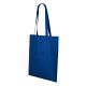 Malfini Shopper - 100 % pamut, közepes grammsúlyú pamut bevásárlótáska - Királykék