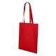 Malfini Shopper - 100 % pamut, közepes grammsúlyú pamut bevásárlótáska - Piros