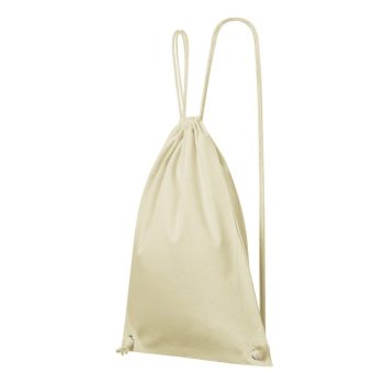   Malfini Easygo - Közepes grammsúlyú, 100 % pamut unisex tornazsák - Natúr