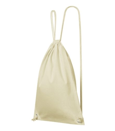 Malfini Easygo - Közepes grammsúlyú, 100 % pamut unisex tornazsák - Natúr