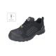 Cernan W félcipő unisex fekete 37