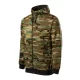 Malfini Camo Zipper - Bolyhos belsős, cipzáras férfi pulóver - Barna terepszín - M