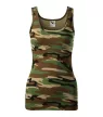 Malfini Camo Triumph - Sztreccs anyagú női atléta - Barna terepszín - XL