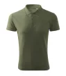 Malfini Pique Polo Free - Címkementes férfi galléros póló - Khaki - 3XL